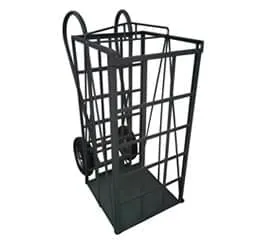 Gaiola para elevação de blocos com rodas